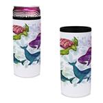 DX8275 12oz Chill Slim Can Cooler With Full Color Custom Imprint